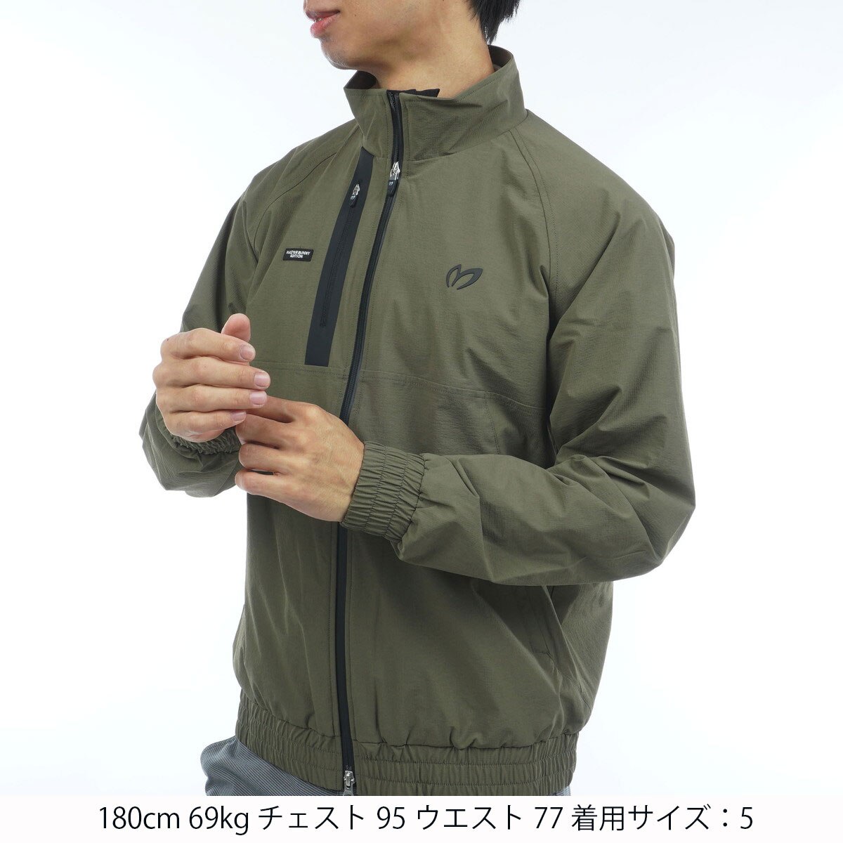 ストレッチ 2WAYフルジップブルゾン(アウター(ブルゾン、ウインド