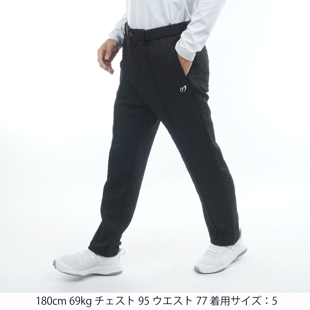 ロゴジャカード ノータックパンツ(ロングパンツ)|MASTER BUNNY EDITION