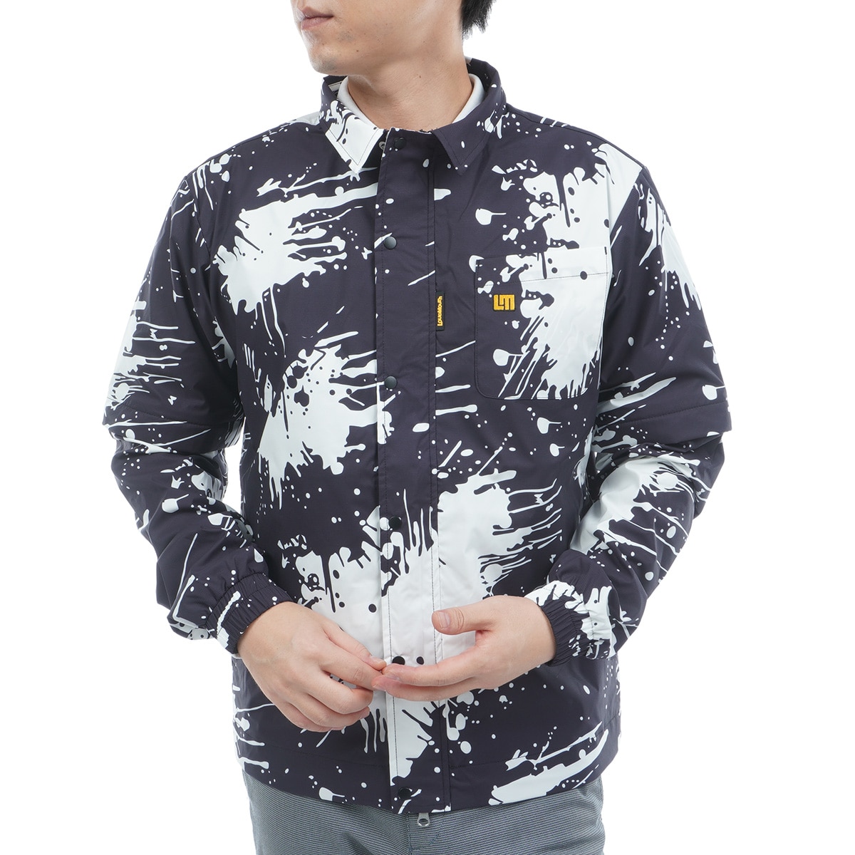 デタッチャブル ストレッチ 2WAYブルゾン(アウター(ブルゾン、ウインド