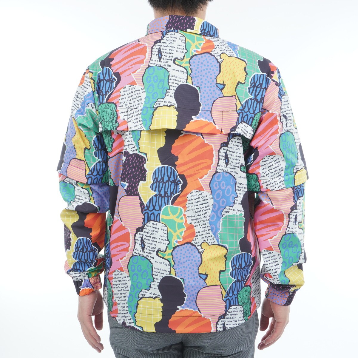 デタッチャブル ストレッチ 2WAYブルゾン(アウター(ブルゾン、ウインド