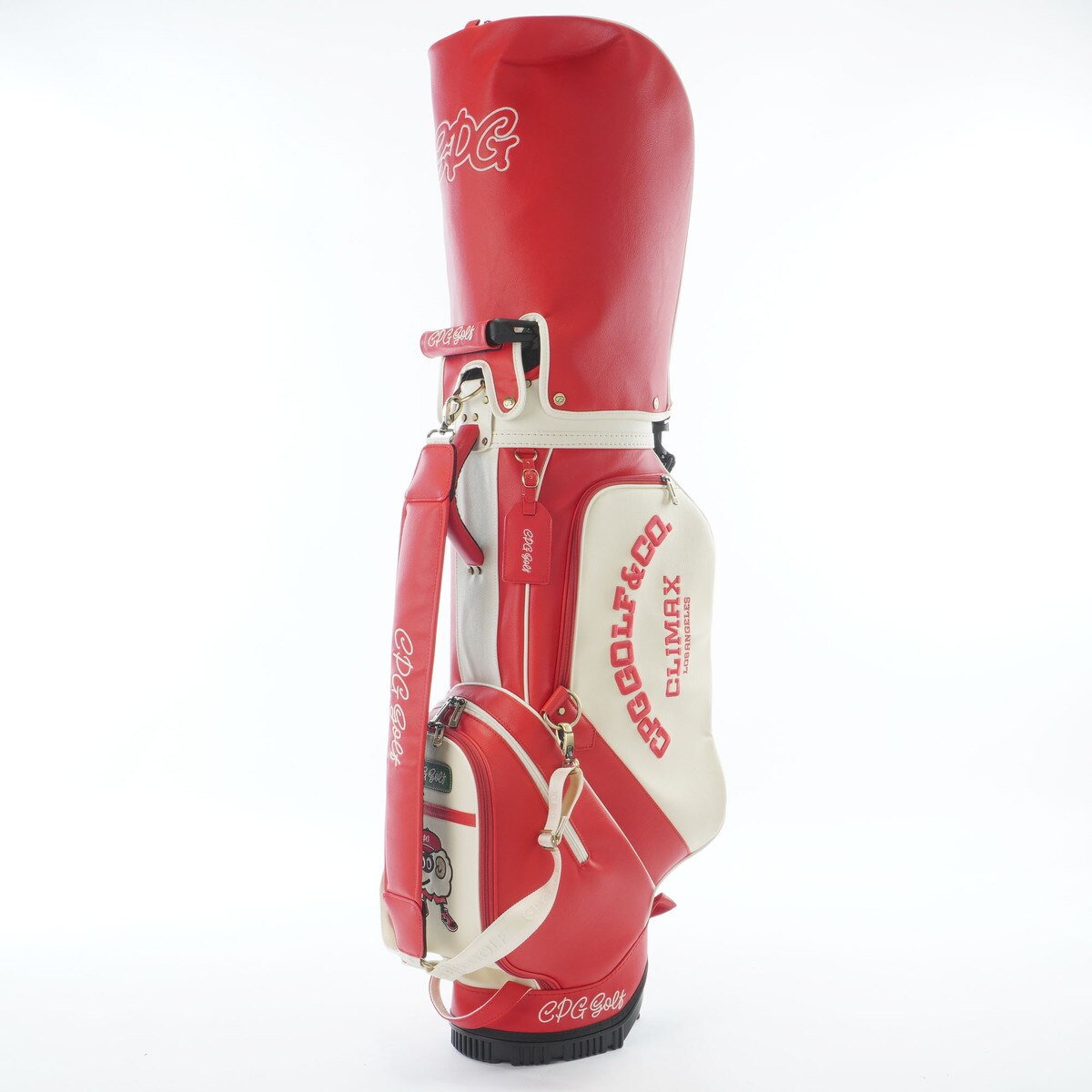 【希少品】CPG GOLF シーピージーゴルフ スタンド　高級キャディバッグ 希少品】CPG GOLF シーピージーゴルフ スタンド 高級キャディバッグ
