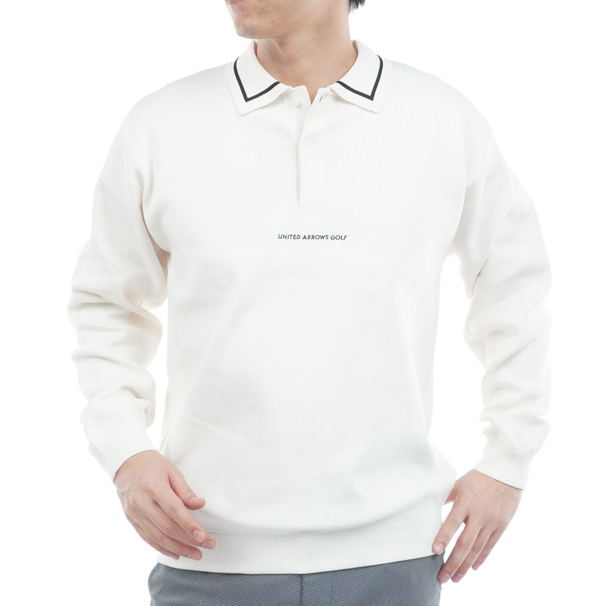 ニット長袖ポロシャツ(長袖シャツ・ポロシャツ)|UNITED ARROWS GOLF