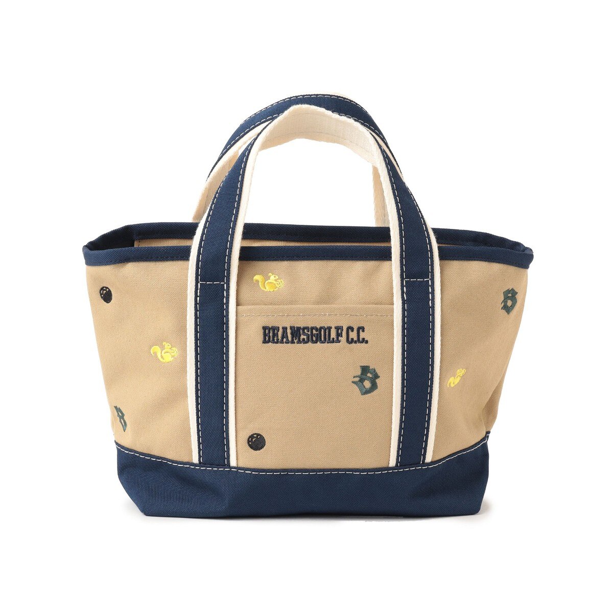 刺繍 総柄カートバッグ(ラウンドバッグ)|BEAMS GOLF(ビームス