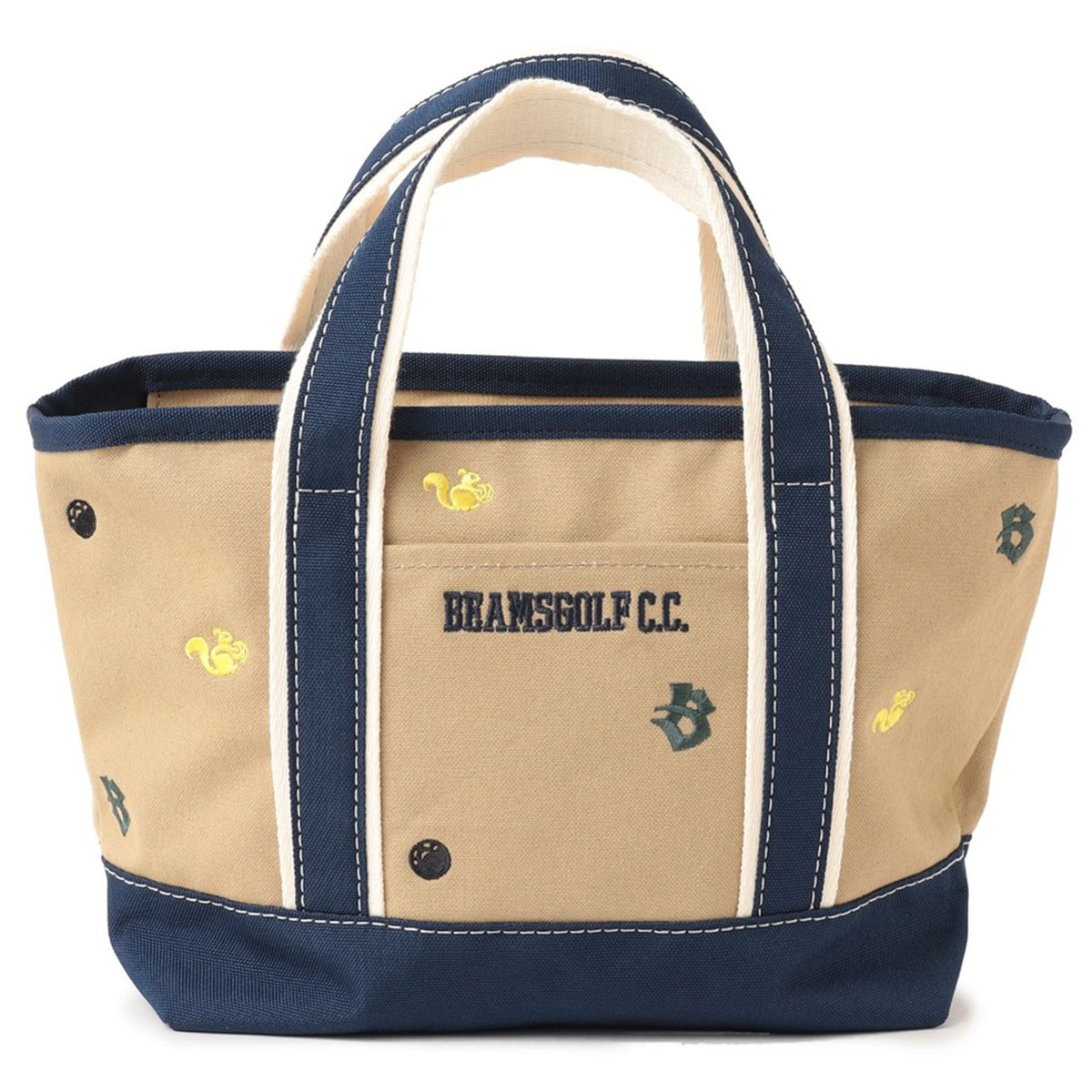 刺繍 総柄カートバッグ(ラウンドバッグ)|BEAMS GOLF(ビームス
