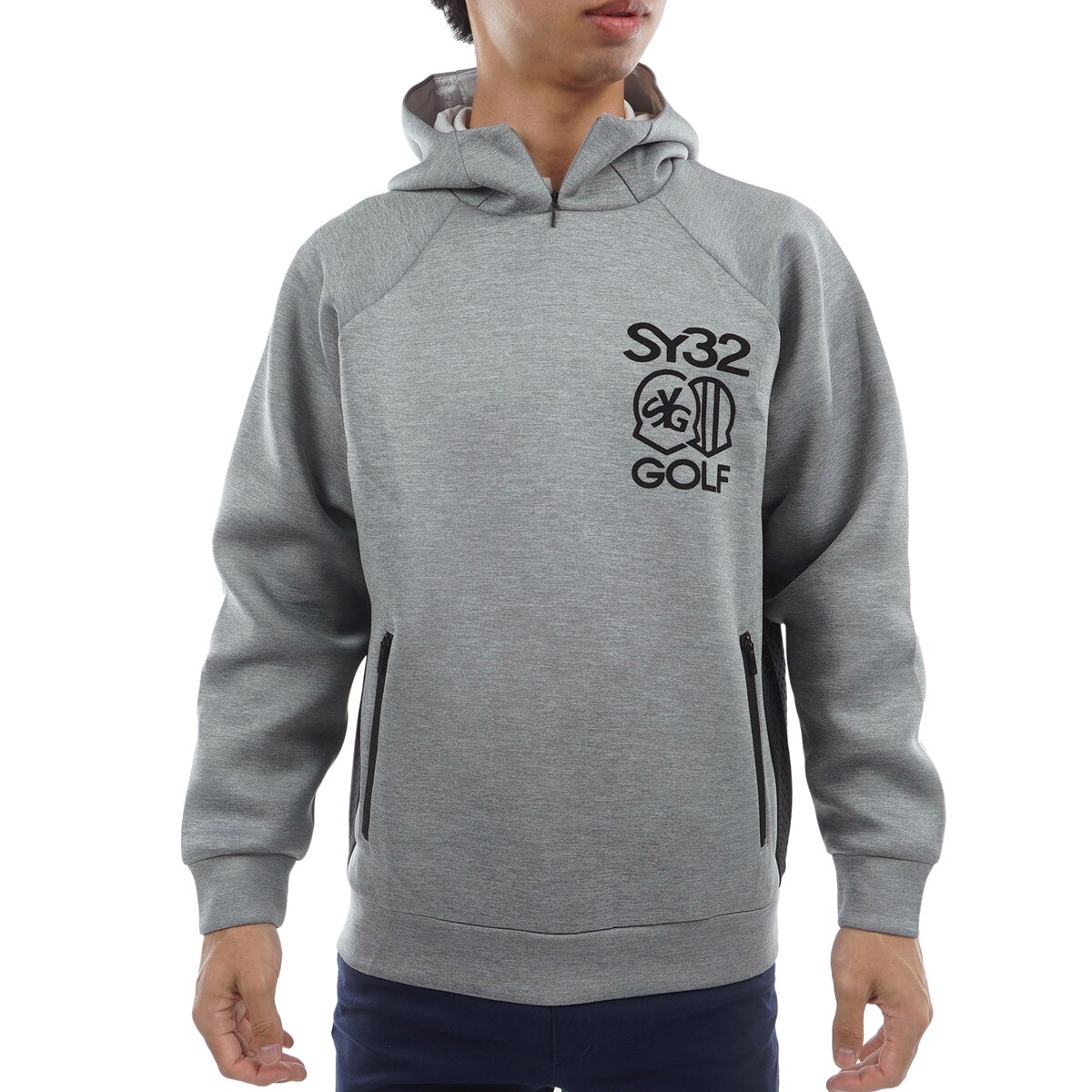 CARDBOARD EMBLEM プリントフーディー(中間着(セーター、トレーナー