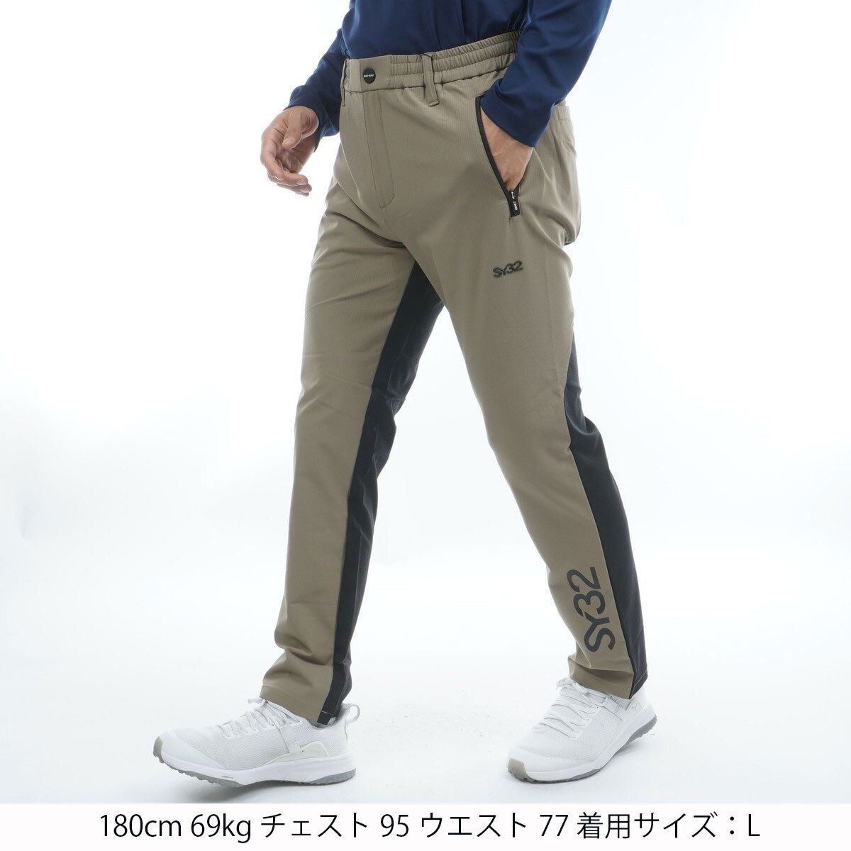 ストレッチ ダブルウーブン ドットエア ロングパンツ(ロングパンツ