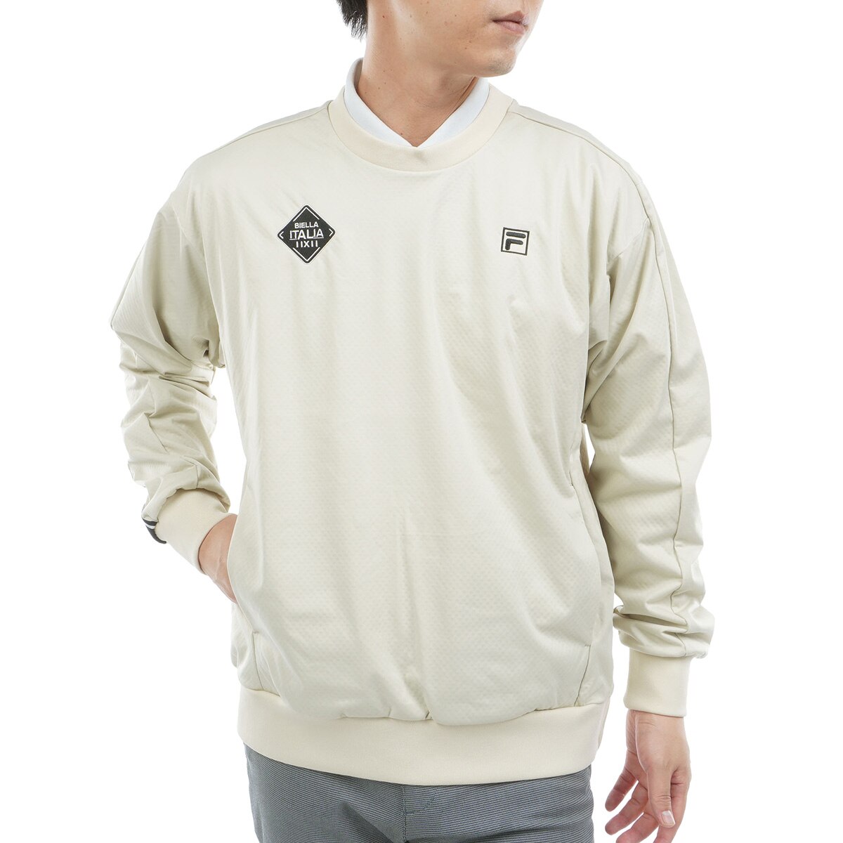 ストレッチ ライトボンディングプルオーバー(アウター(ブルゾン