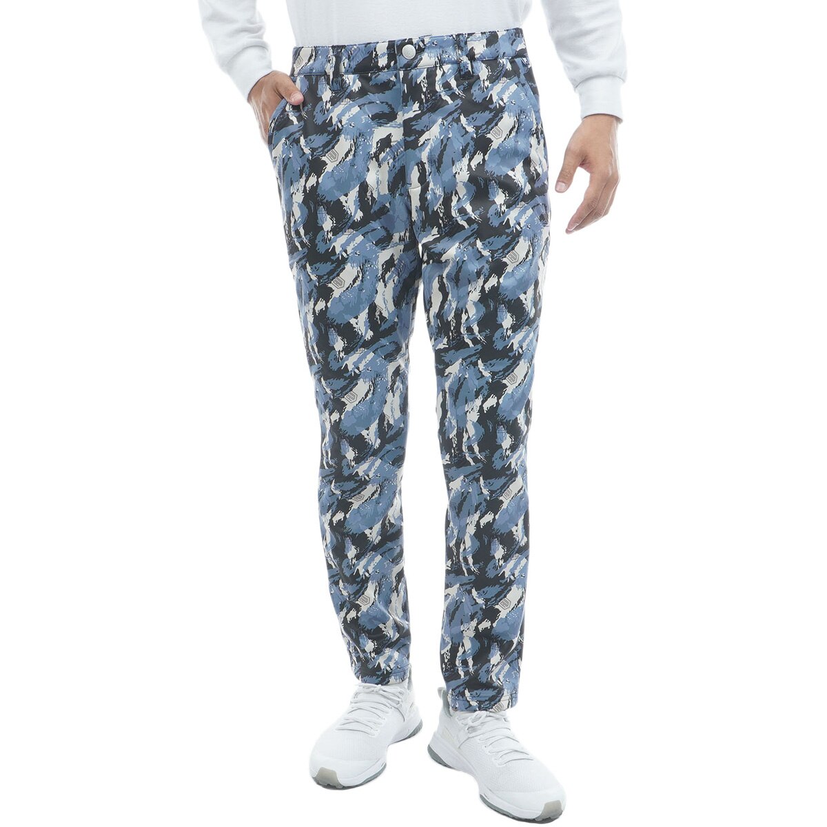 ストレッチ カモ柄 ボンディングパンツ(ロングパンツ)|FILA(フィラ