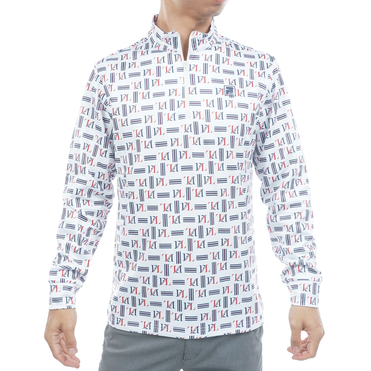 ハーフジップ裏起毛長袖シャツ(長袖シャツ・ポロシャツ)|FILA(フィラ