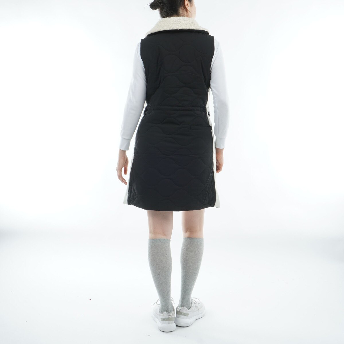 ストレッチ 中綿キルト ワンピース レディス(ワンピース)|FILA(フィラ