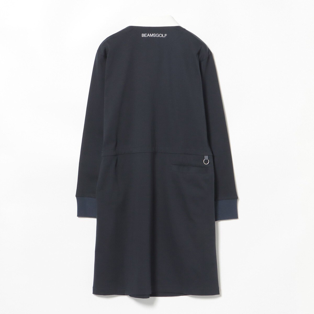 ORANGE LABEL リスロゴ ストレッチ クレリック 切替 ワンピース