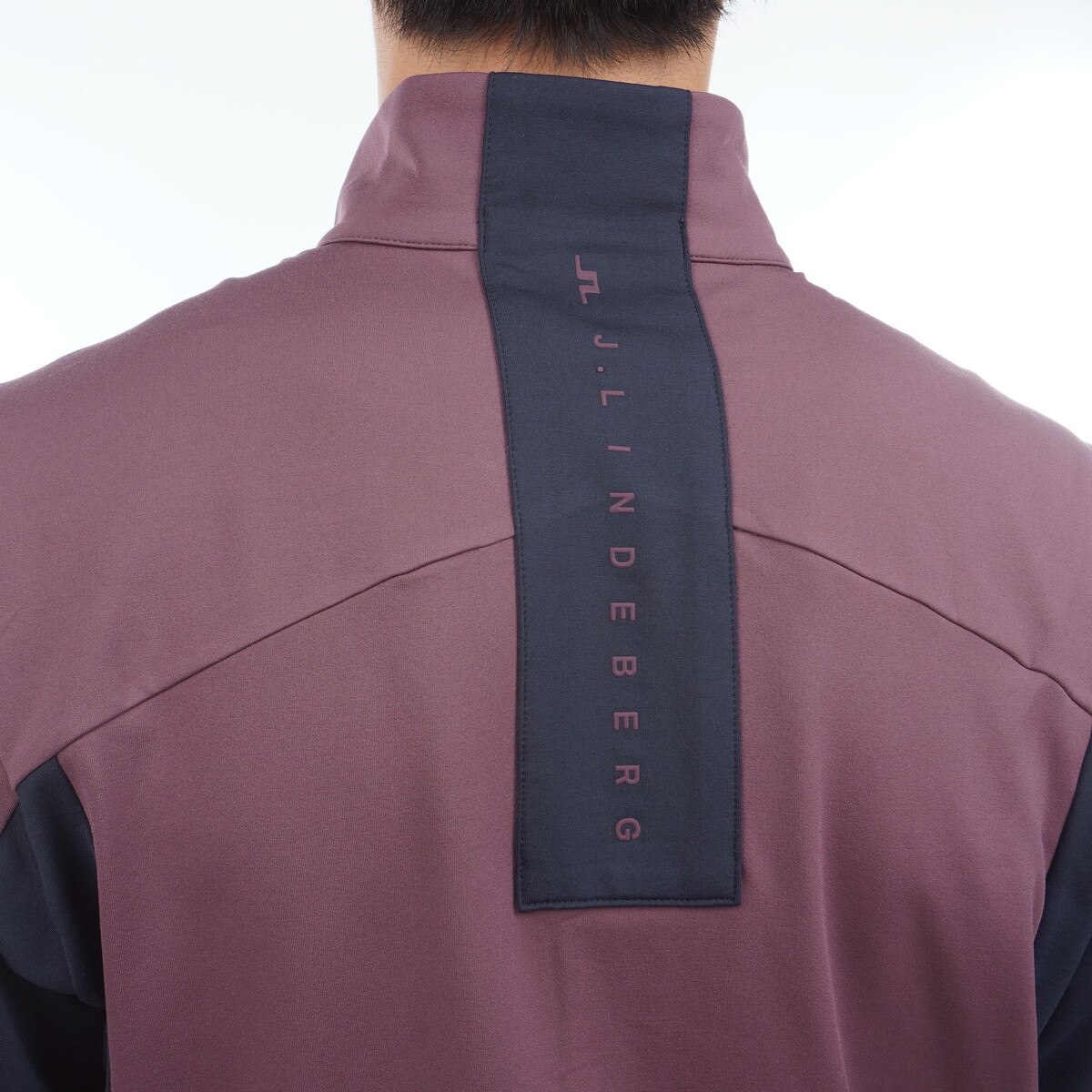 ストレッチ 裏起毛 カラーブロックミッドレイヤー(中間着(セーター