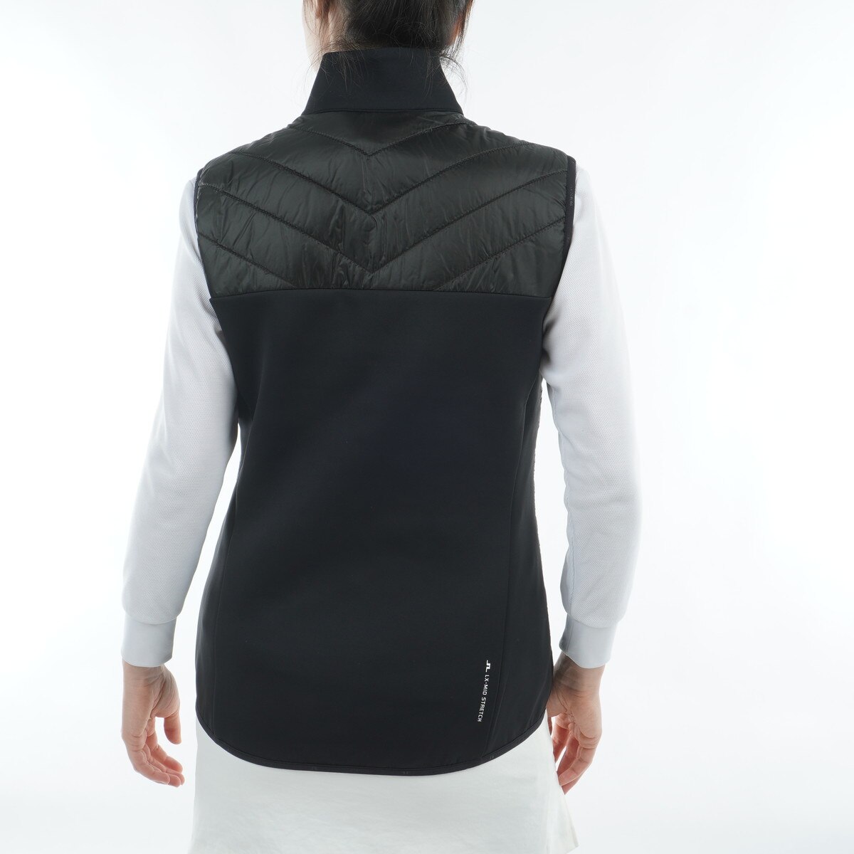 ストレッチ ハイブリッドパデットベスト レディス(ベスト)|J.LINDEBERG