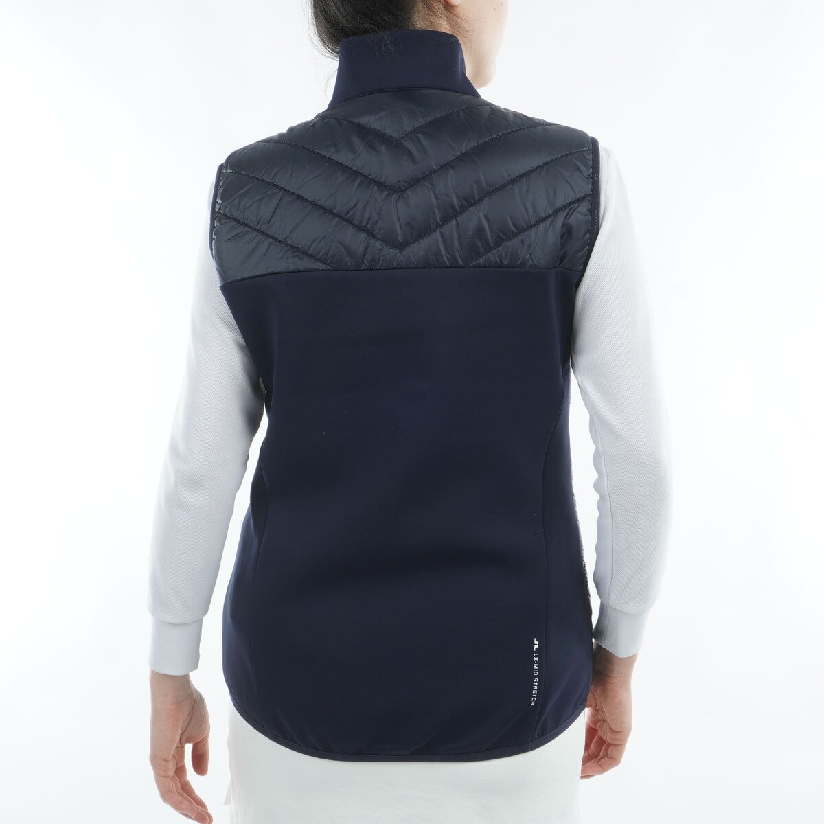 ストレッチ ハイブリッドパデットベスト レディス(ベスト)|J.LINDEBERG