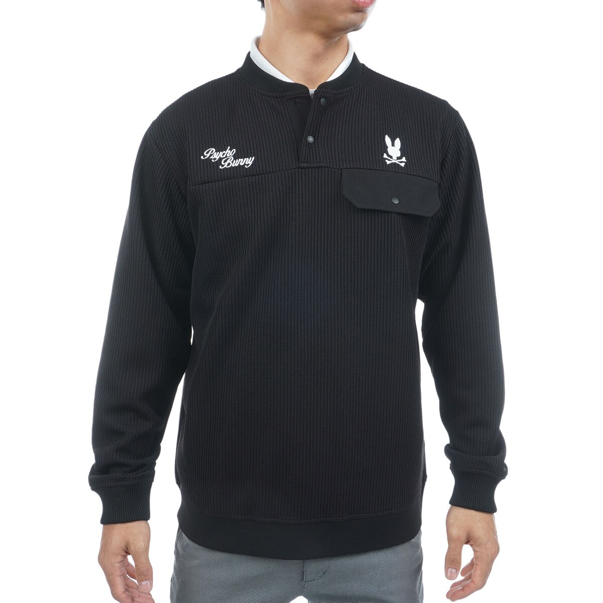 サイコバニーメンズゴルフウェア Psycho Bunny サイコバニー ゴルフ Tシャツ メンズ 半袖 シャツ