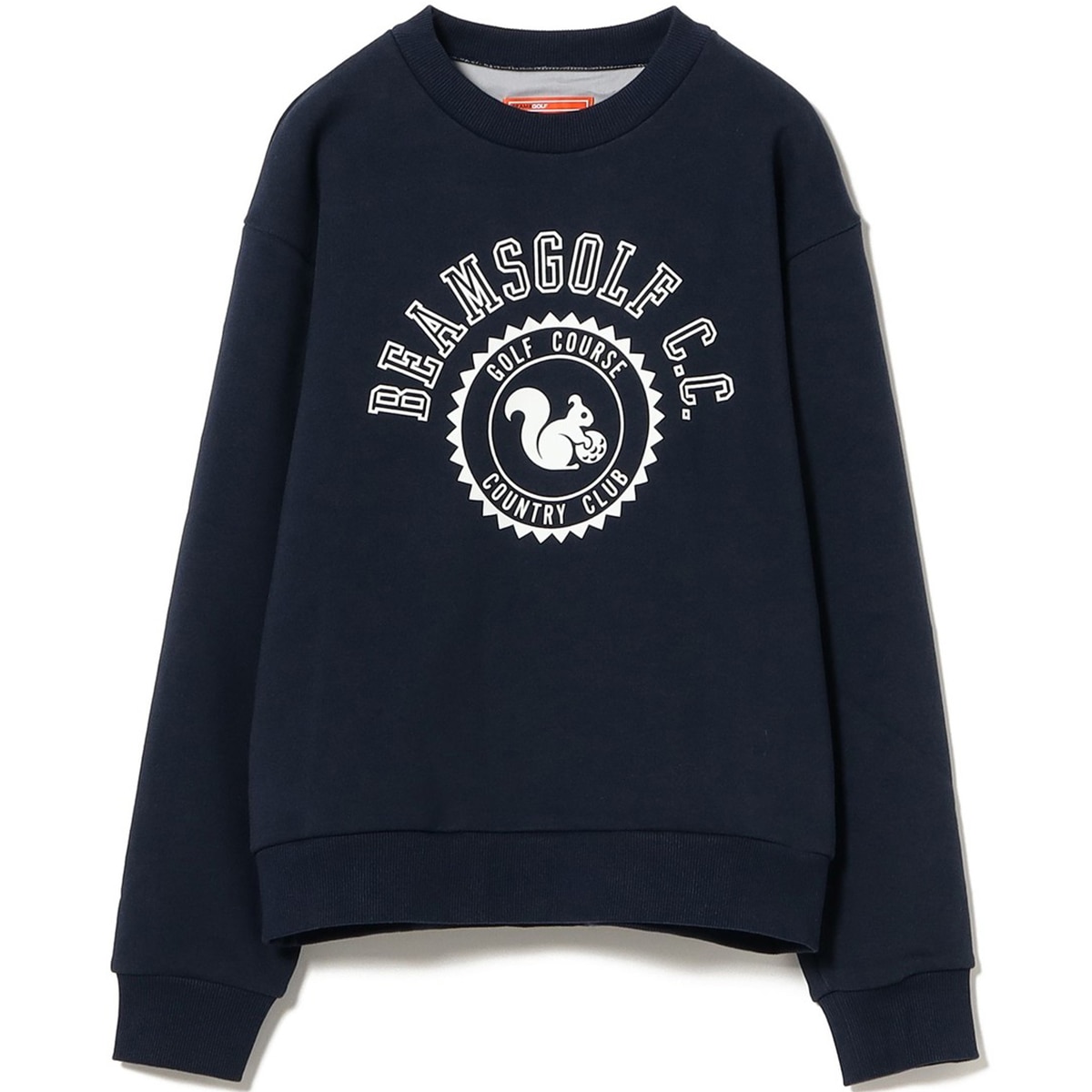 ビームスゴルフ] スウェット PURPLE LABEL キルト 切り替え ジップ