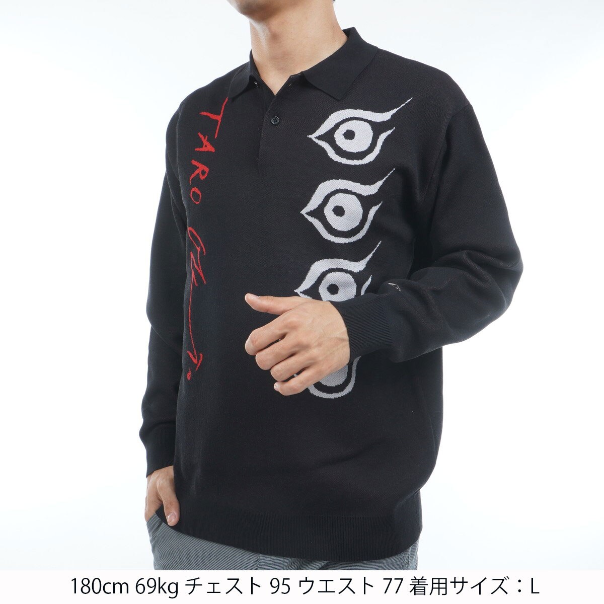 ニューエラ　NEW ERA GOLF　GF TAROKA ME 長袖ニットポロシャツ GF TAROKA ME 長袖ニットポロシャツ(長袖シャツ・ポロシャツ)|NEW ERA