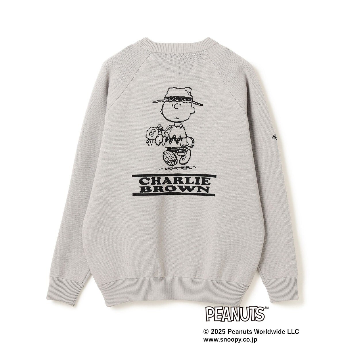 PEANUTS チャーリー・ブラウン プルオーバーニット(中間着(セーター