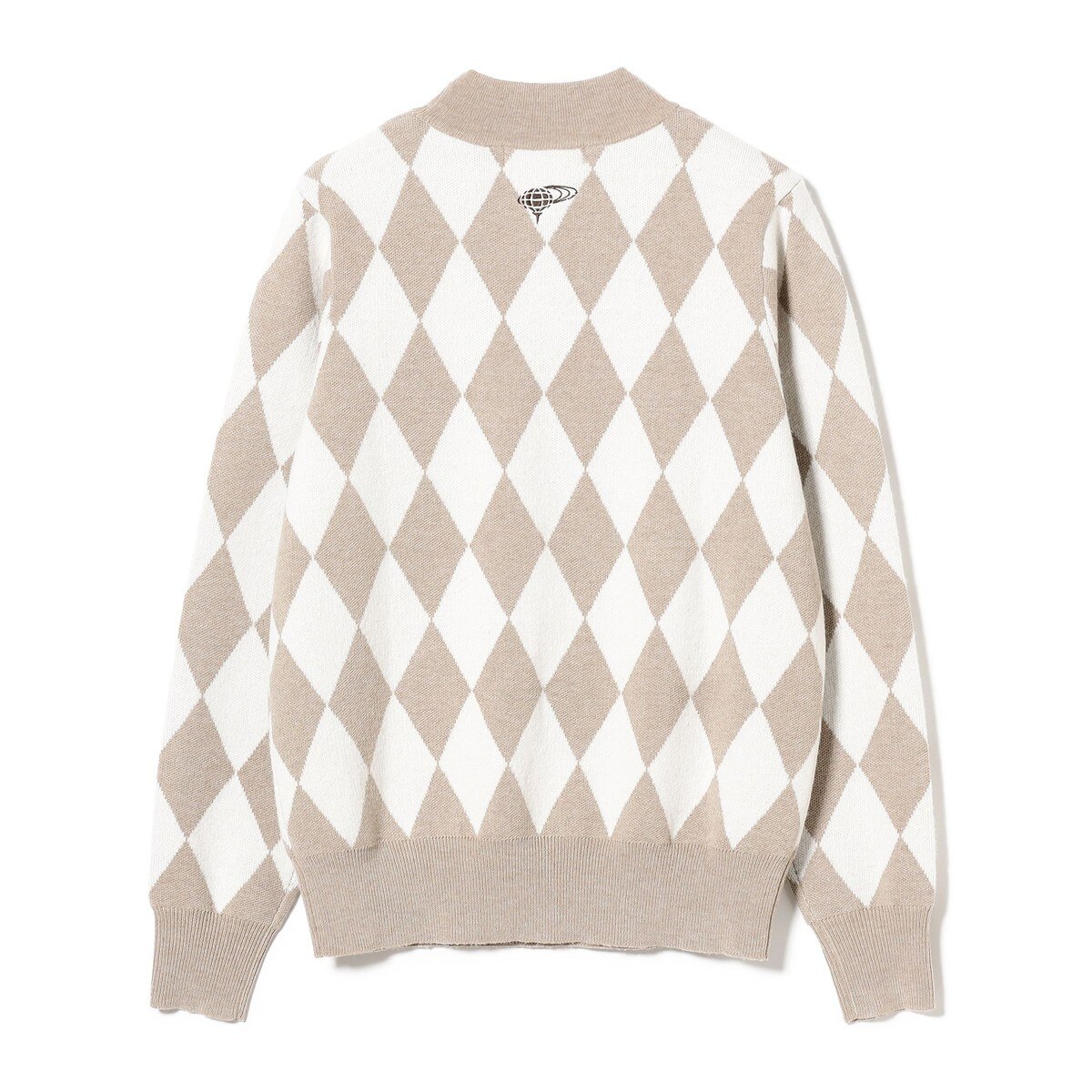 ORANGE LABEL アーガイル ニット プルオーバー レディス(中間着