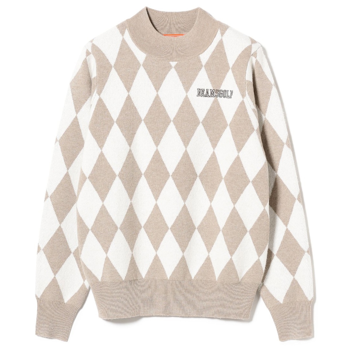 ORANGE LABEL アーガイル ニット プルオーバー レディス(中間着