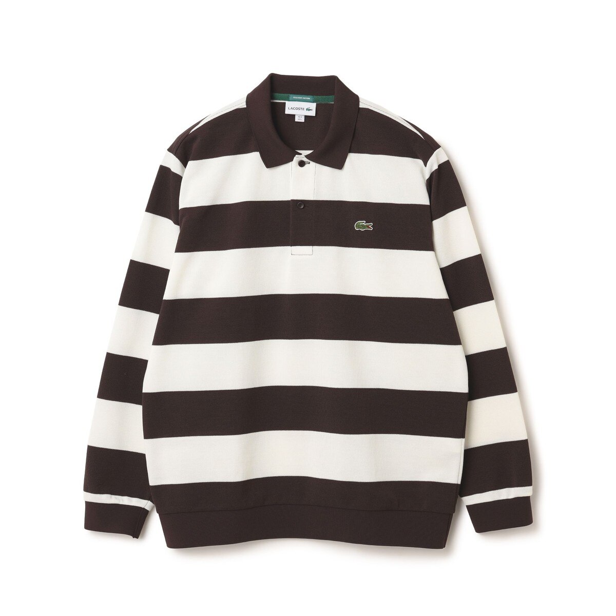 別注 LACOSTE ボーダー ロングスリーブ ポロシャツ(長袖シャツ