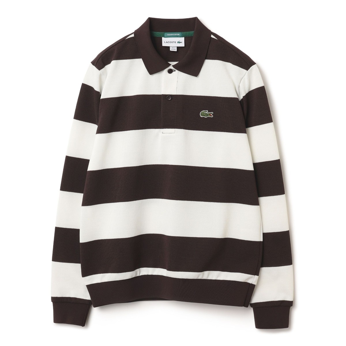 BEAMS GOLF 【別注】 LACOSTE ボーダー ポロシャツ BEAMS GOLF（ビームス ゴルフ）〈MEN〉【別注】LACOSTE