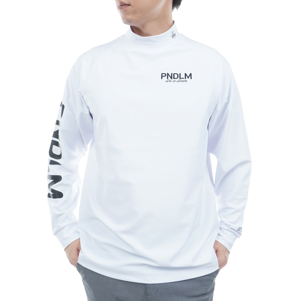 GOLF BOY モックネック長袖シャツ(長袖シャツ・ポロシャツ