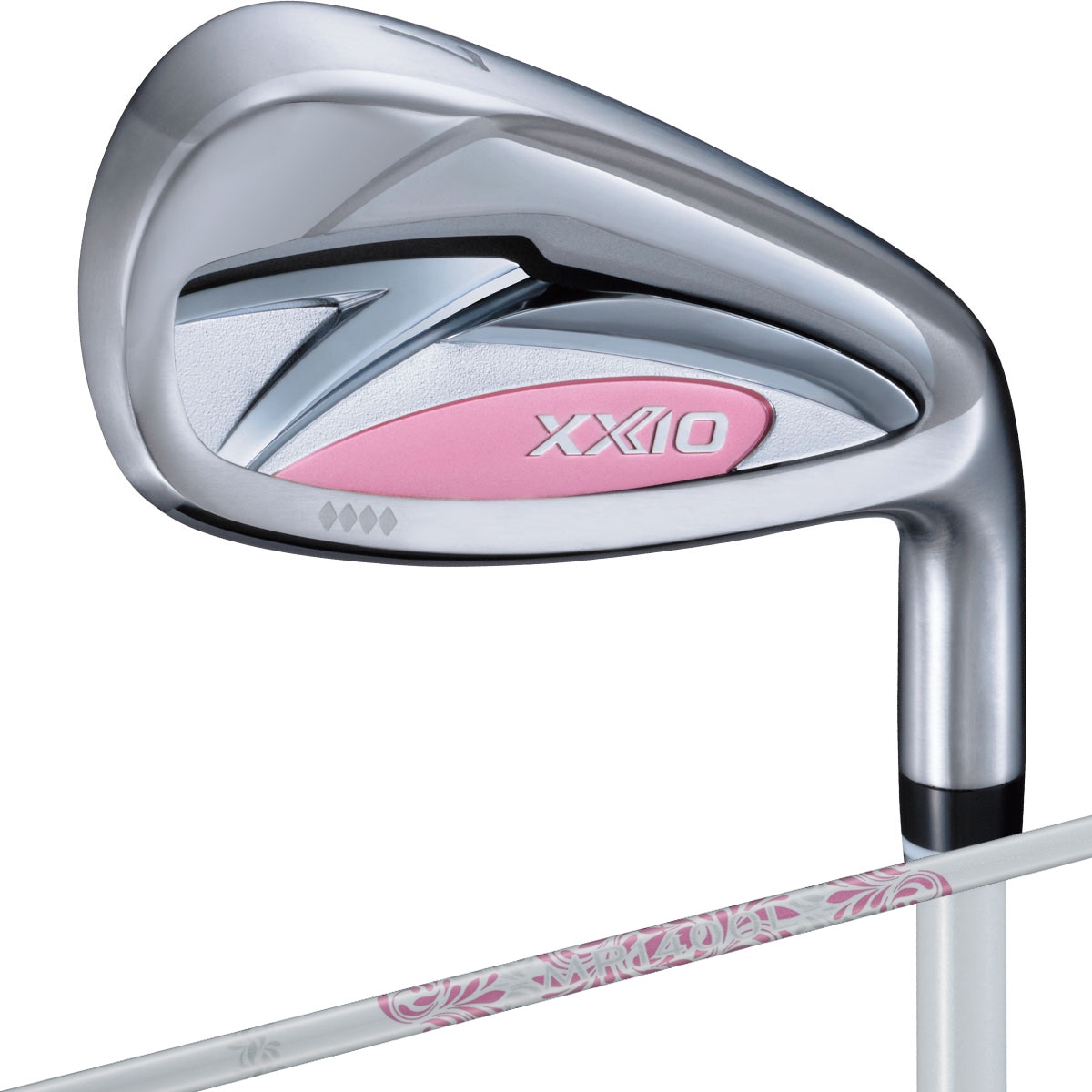 ゼクシオ 14 アイアン(単品)(ホワイト) MP1400Lカーボン レディス