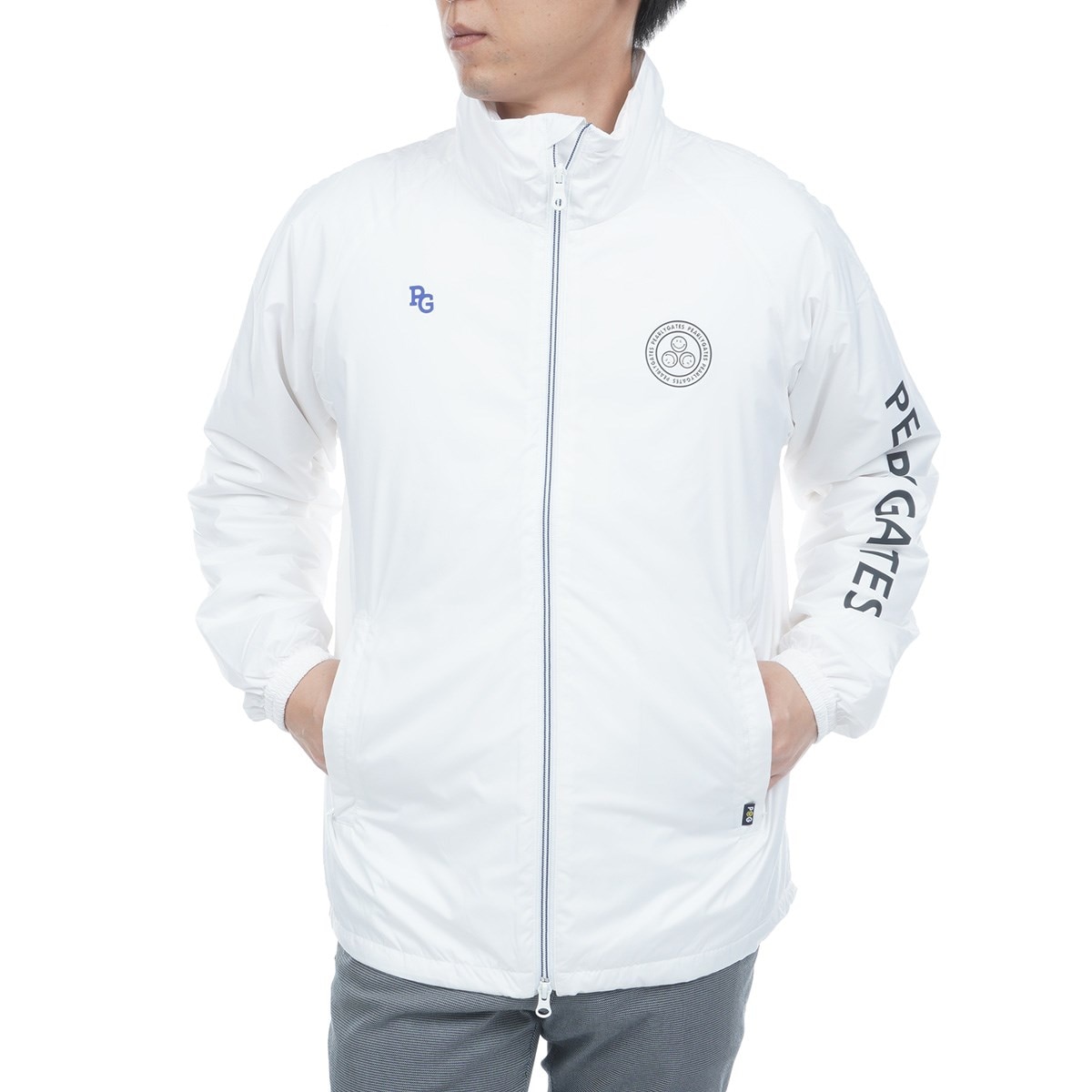 ミニリップ フルジップブルゾン(アウター(ブルゾン、ウインド