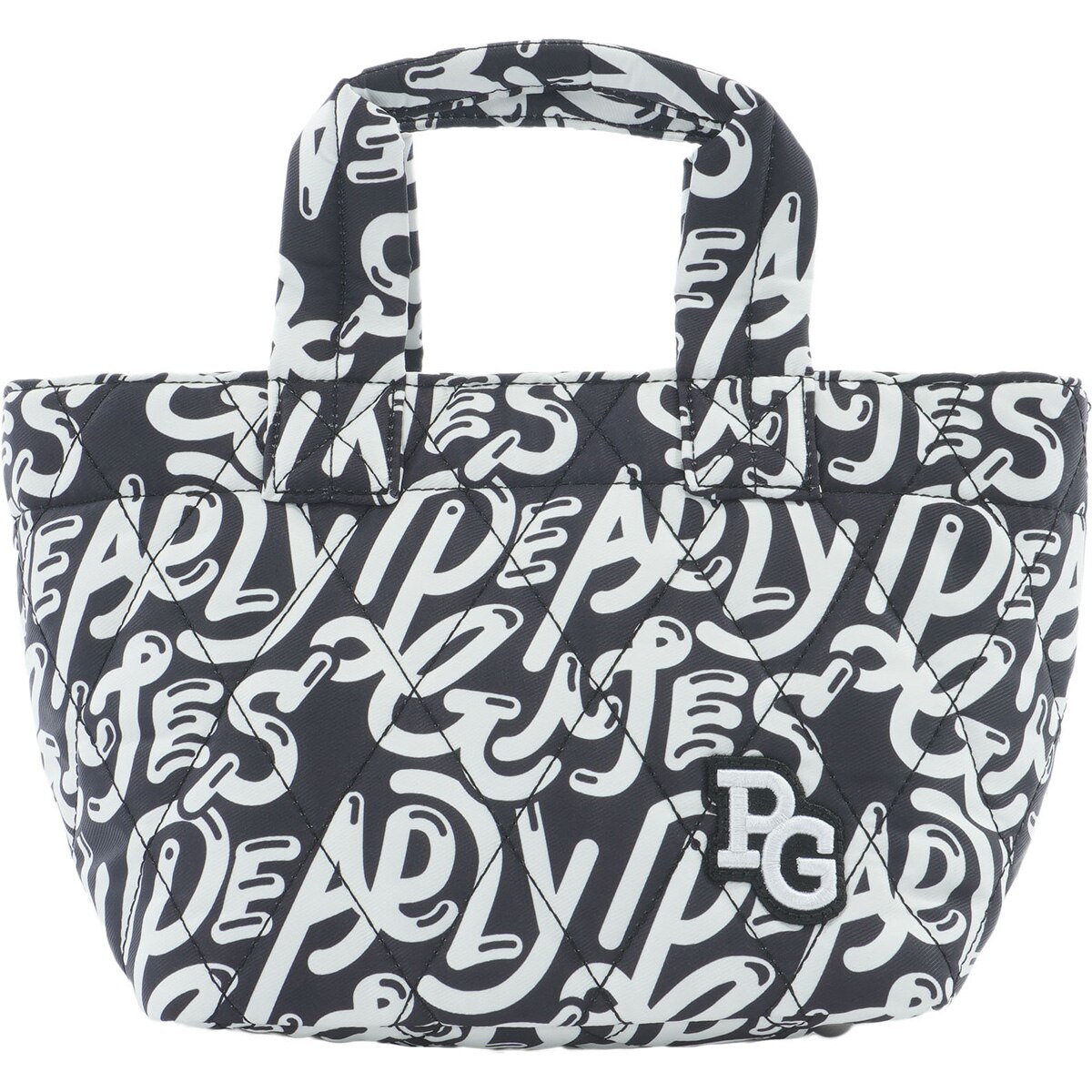 （新品）パーリーゲイツ、メゾンロゴシリーズ、カートバッグ、ラウンドバッグ、限定品 ぷにぷにロゴ柄カートバッグ(ラウンドバッグ)|PEARLY GATES(パーリー