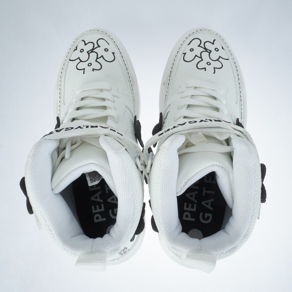 ロゴ×花柄ハイカットシューズ レディス(【女性】シューズ)|PEARLY