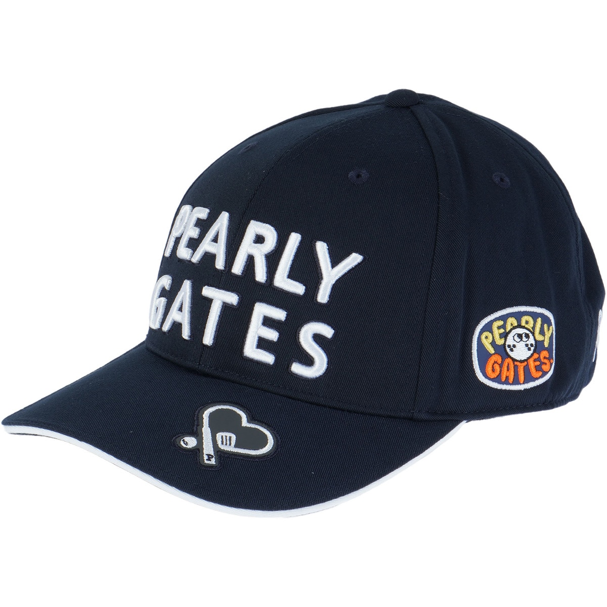 2段ロゴリサイクルツイルキャップ(【男性】キャップ)|PEARLY GATES