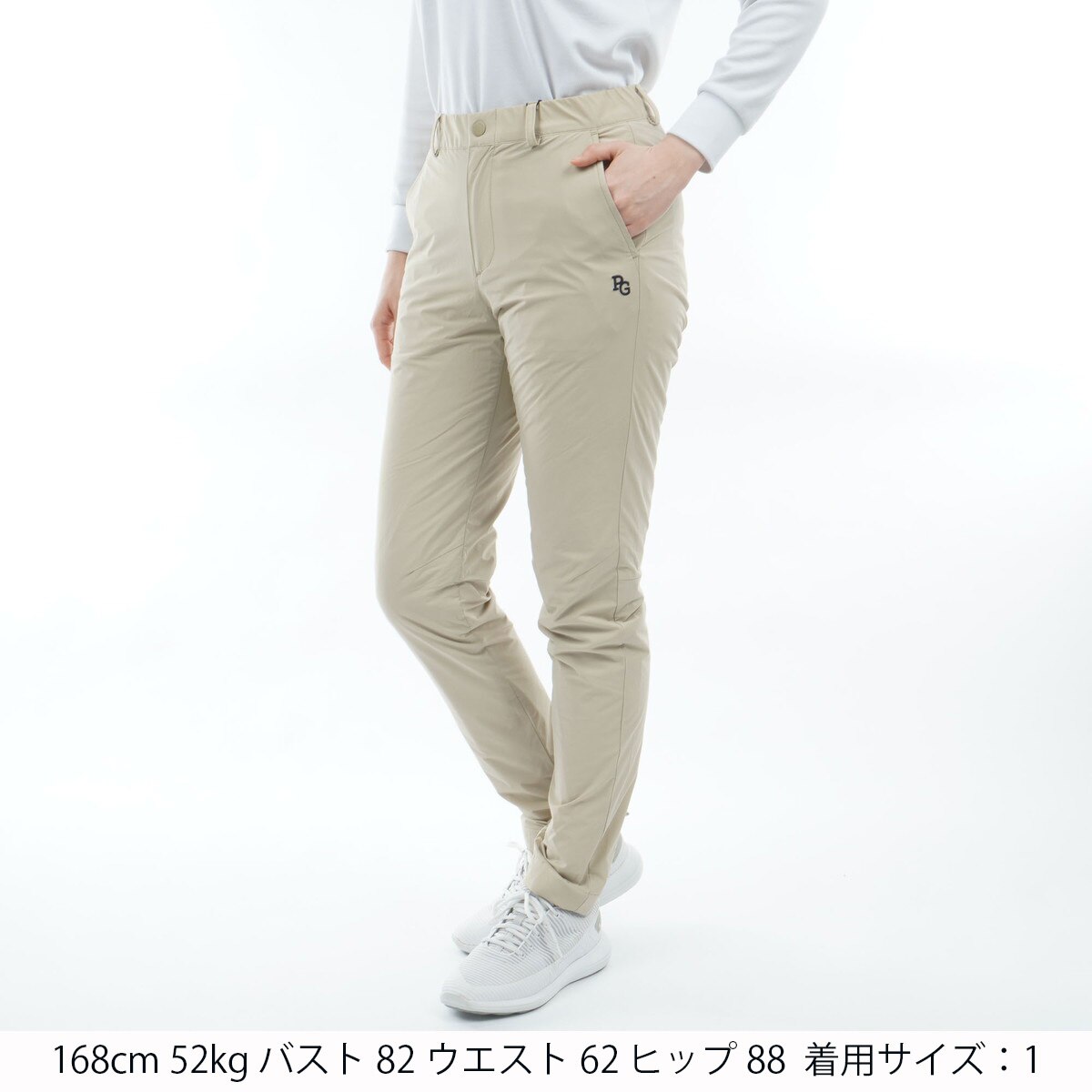 ストレッチドビー ノータックパンツ レディス(ロングパンツ)|PEARLY