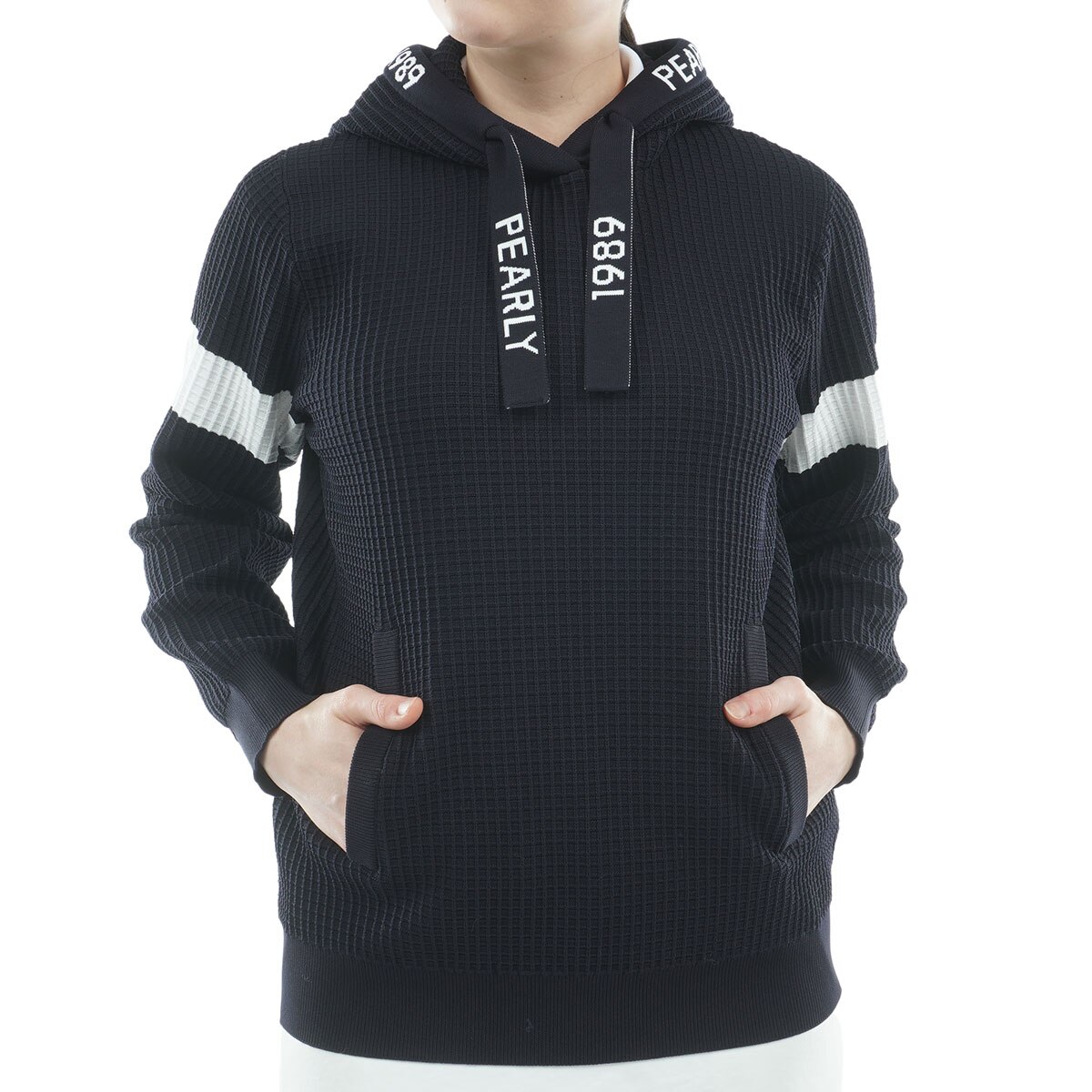 パーリーゲイツ×ニャロメのセーター☺️ ゴルフウエア パーリーゲイツ セーター 美品】パーリーゲイツ セーター 黒 ミャロメ