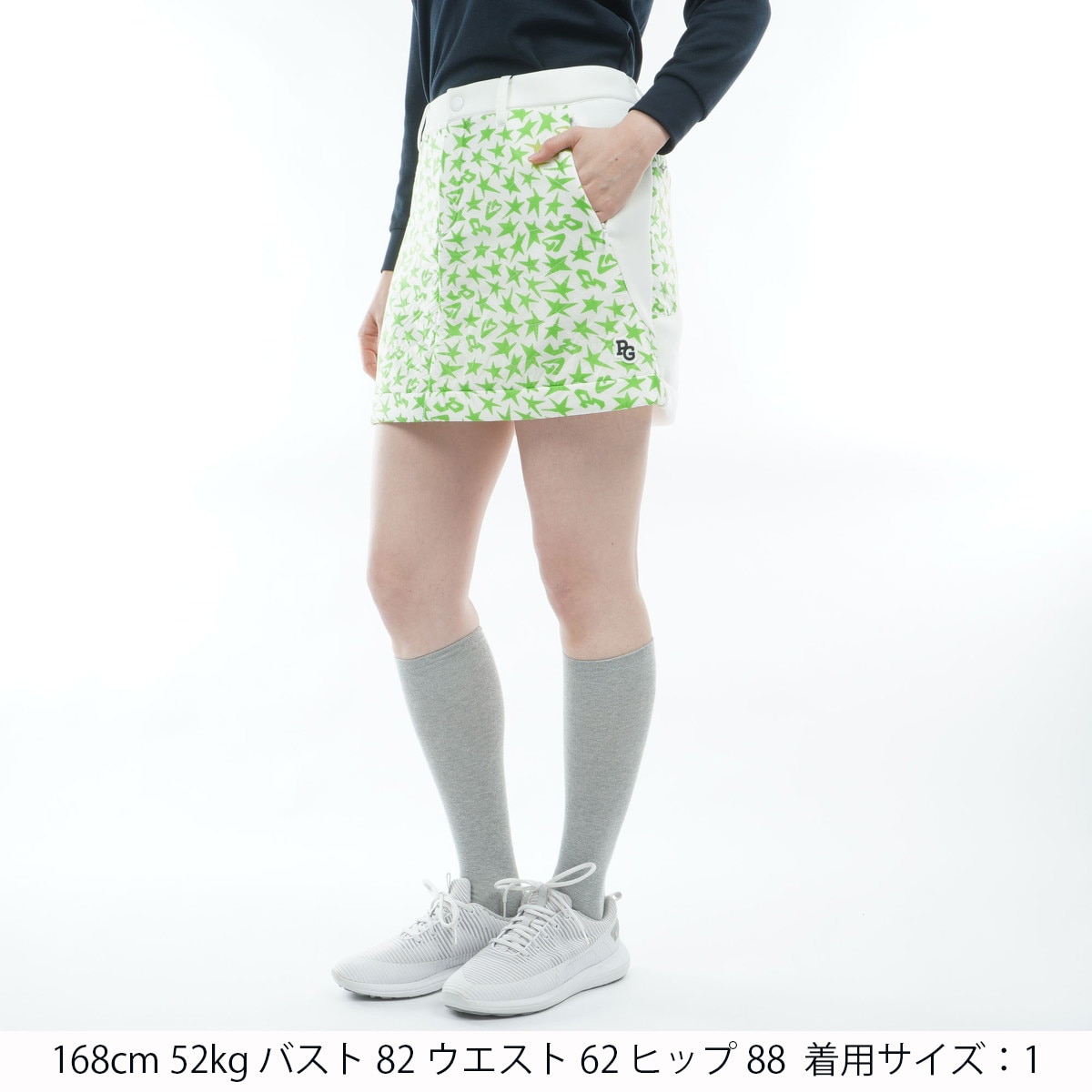 PERTEX QUANTUM スターロゴ柄 スカート レディス(スカート)|PEARLY