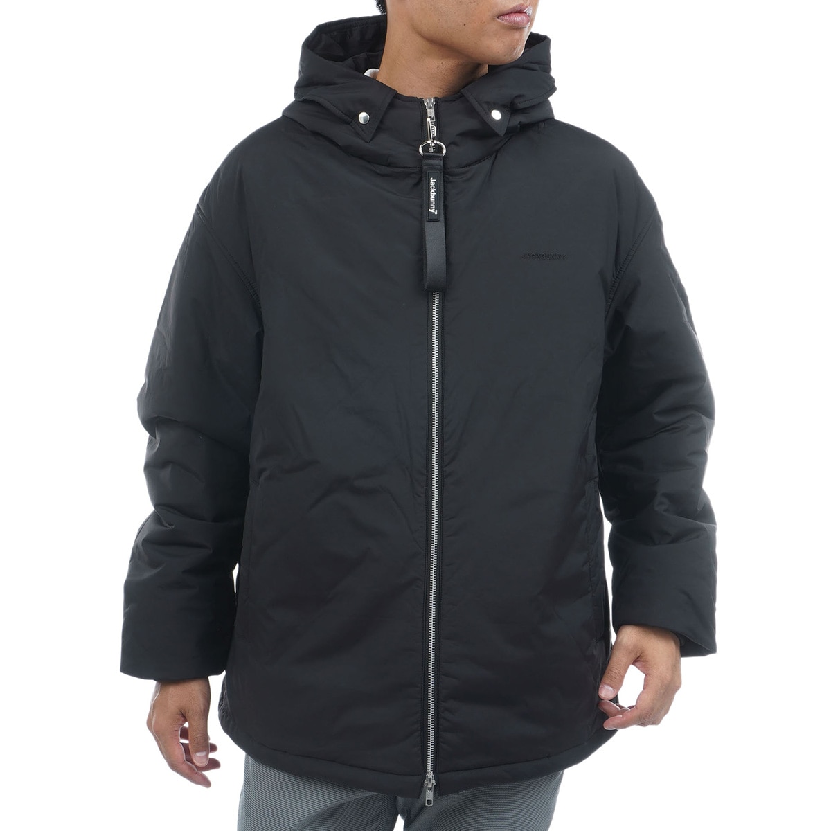 ジャックバニー　メンズ　ゴルフ　ジャケット　ブルゾン 薄中綿ジップアップブルゾン(アウター(ブルゾン、ウインド、ジャケット