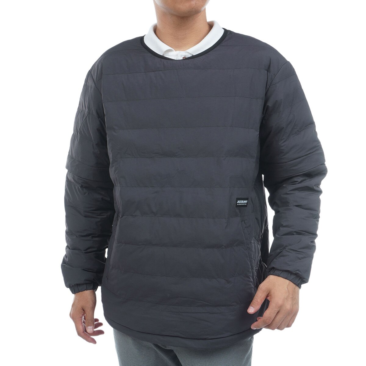 ストレッチタフタ 2WAY中綿ブルゾン(アウター(ブルゾン、ウインド