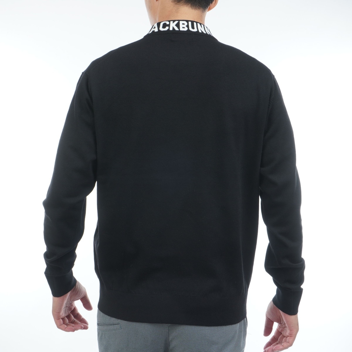 カシミヤタッチ モックネックセーター(中間着(セーター、トレーナー