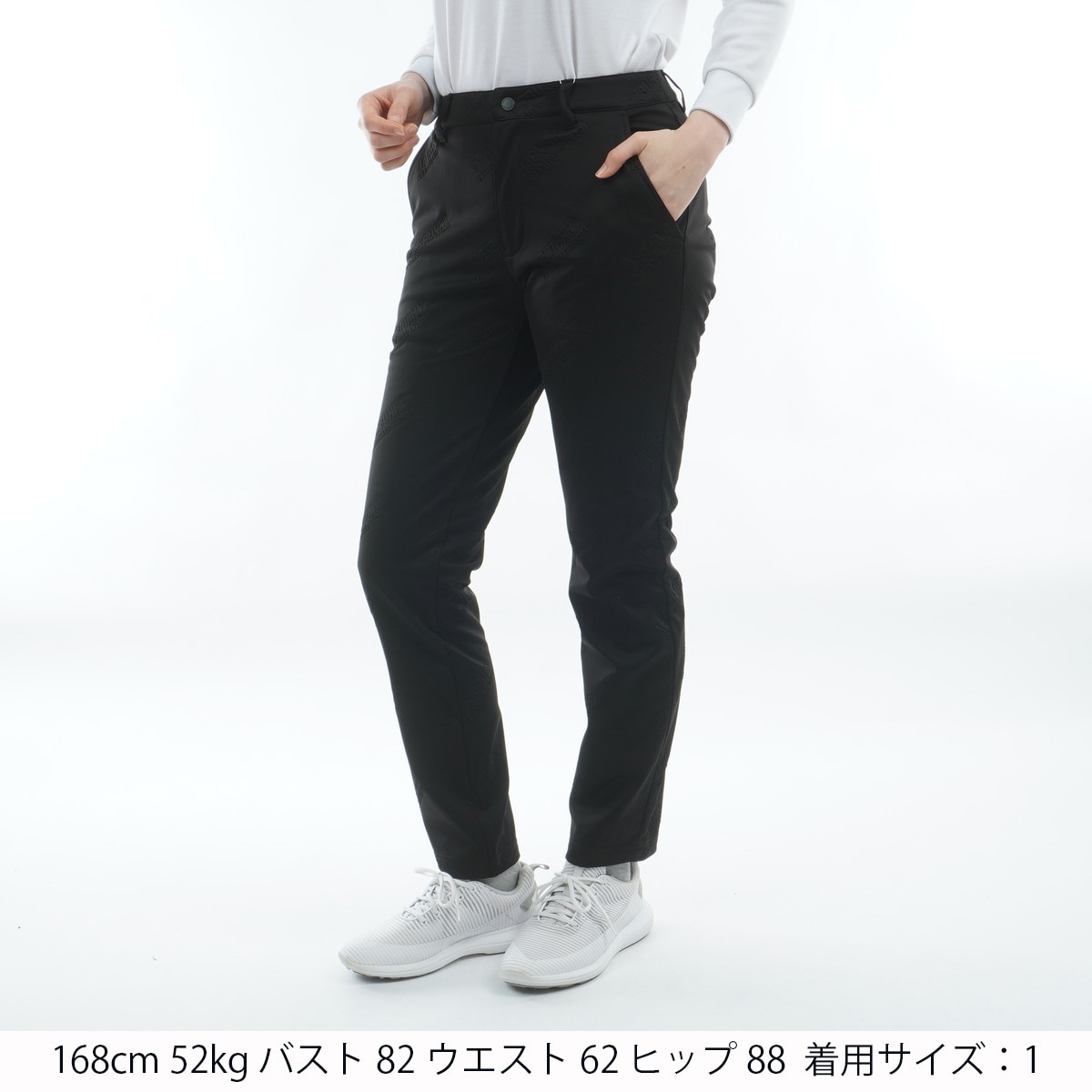 ラミネートスムース 裏地付きロングパンツ レディス(ロングパンツ