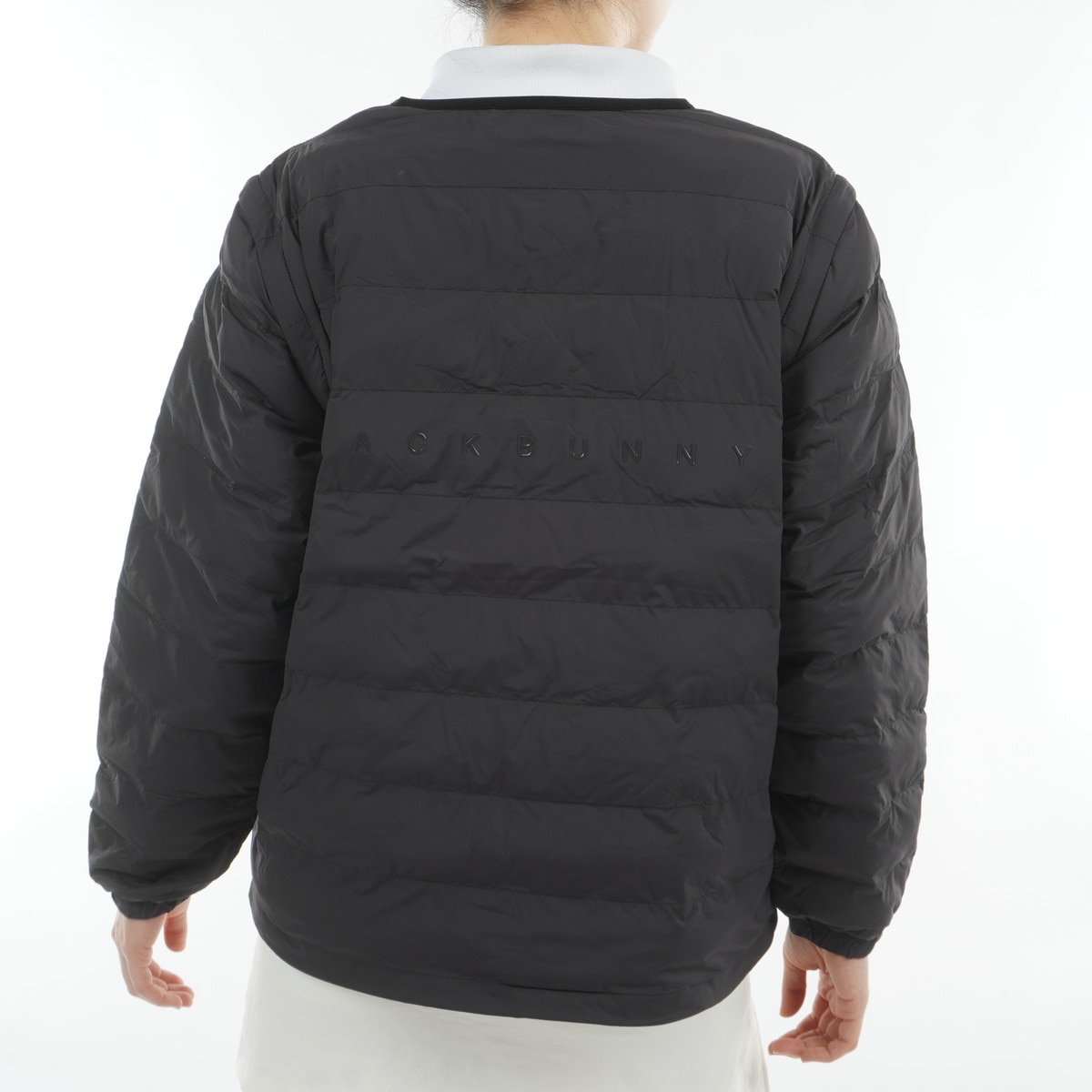 ストレッチタフタ 2WAY中綿ブルゾン レディス(アウター(ブルゾン