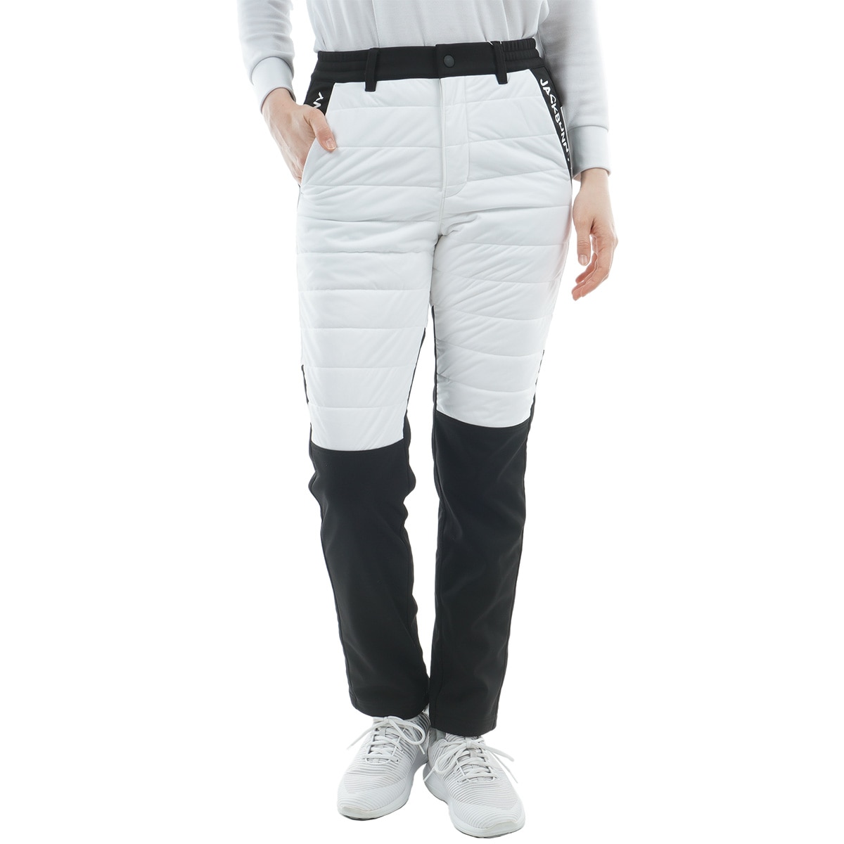 新品■16,500円【ジャックバニー 】レディース　ロングパンツ　0/S ゴルフ 新品□16,500円【ジャックバニー 】レディース ロングパンツ 0/S