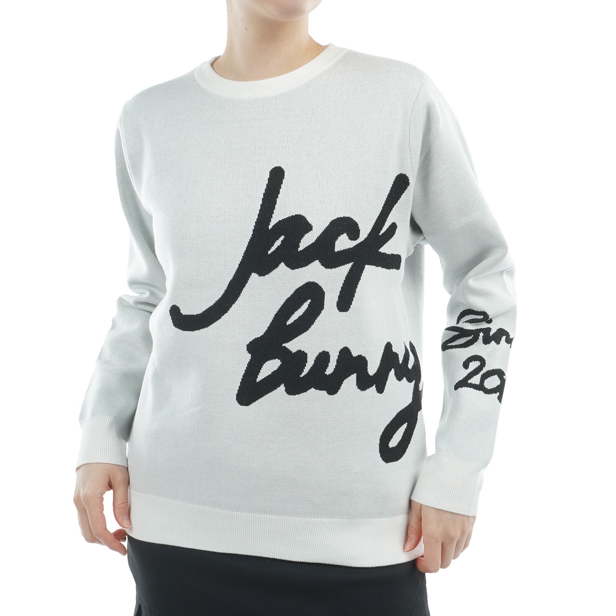 HOTFEEL 防風裏地付きストレッチクルーセーター レディス(中間着