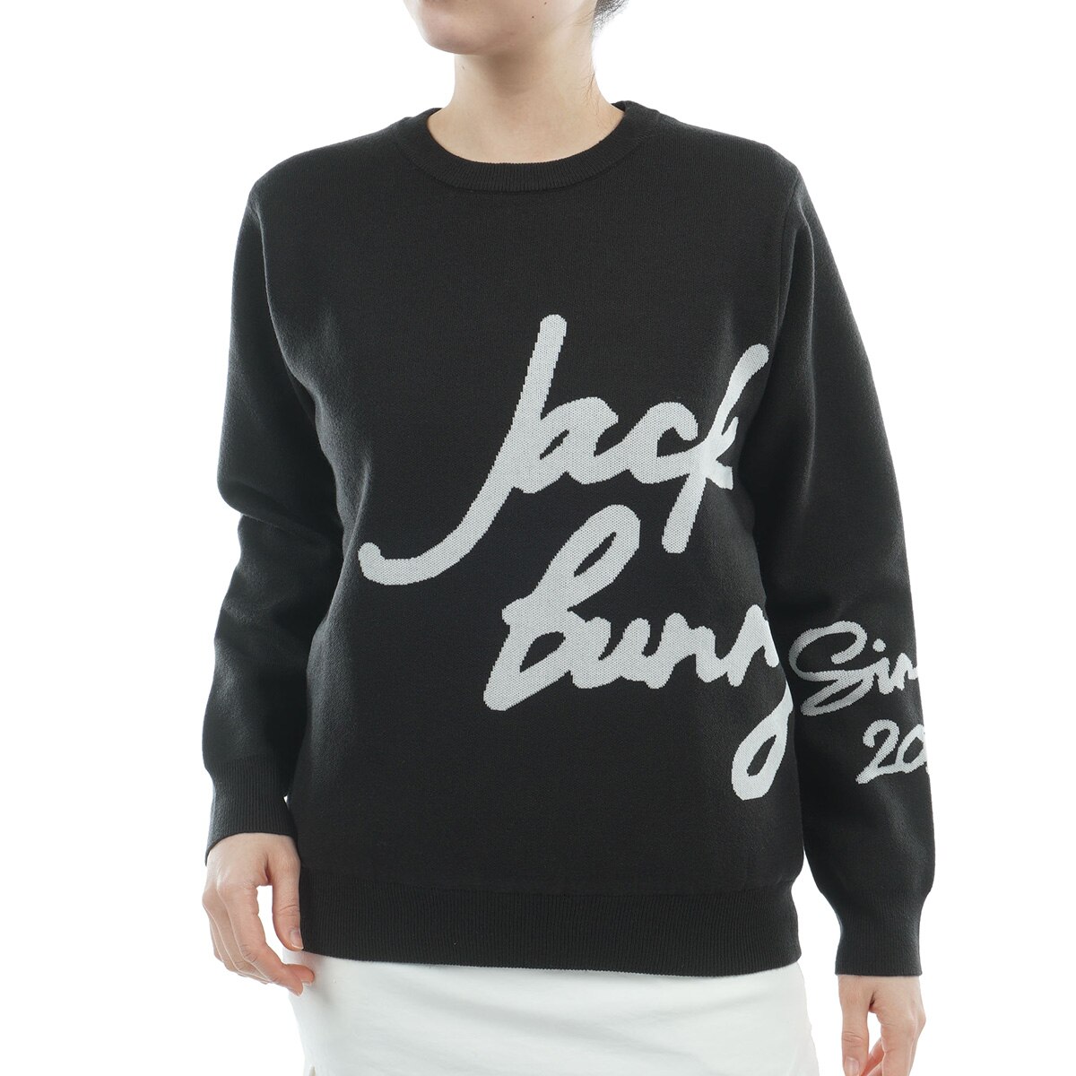 HOTFEEL 防風裏地付きストレッチクルーセーター レディス(中間着