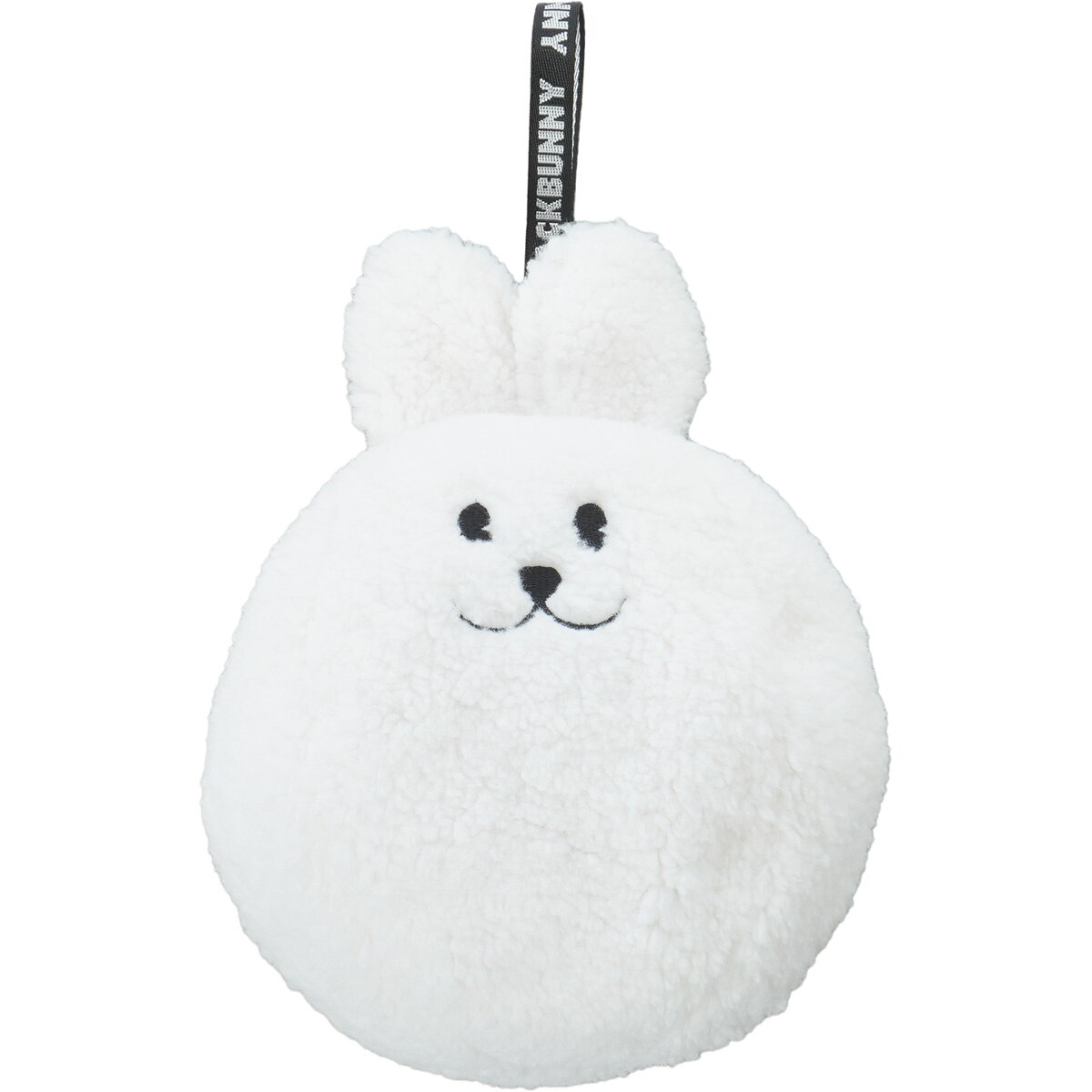パネルポーチ　お家うさぎ　まんまる　白 まんまるうさぎポーチ(ポーチ・小物入れ)|Jack Bunny!!(ジャックバニー