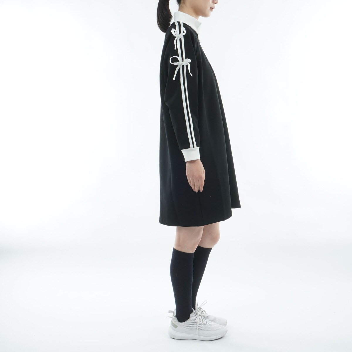 バイカラーリボンワンピース レディス(ワンピース)|CUARTO UNITED