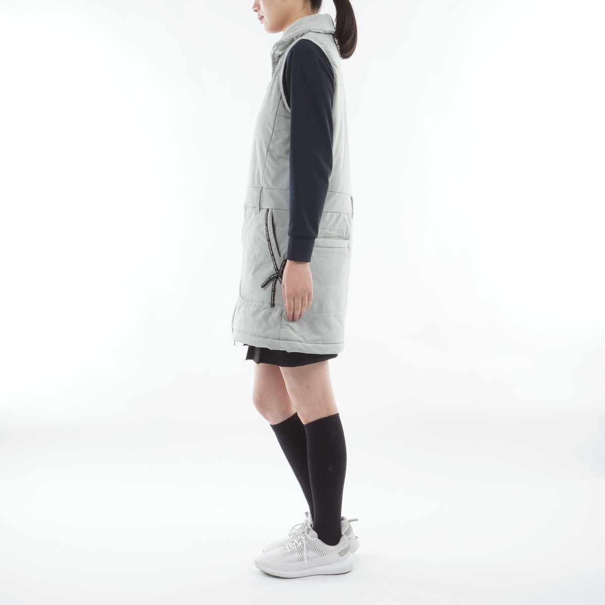 クアルトユナイテッド　CUARTO UNITED　ポケットリボン中綿ワンピース　レディス ポケットリボン中綿ワンピース レディス(ワンピース)|CUARTO UNITED