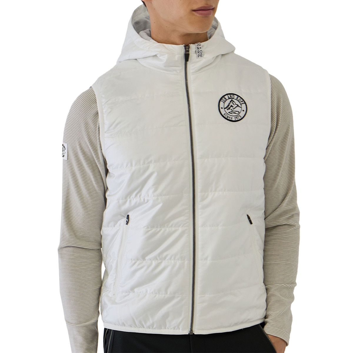 タフタ中綿入りベスト(ベスト)|JUN & ROPE(ジュン アンド ロペ