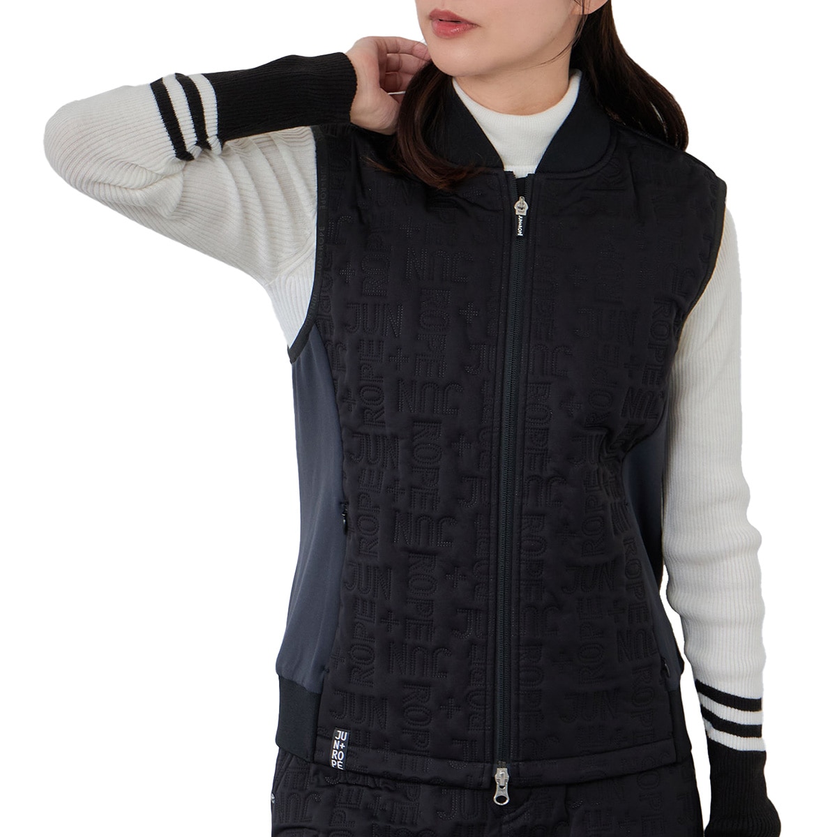 ピンソニック中綿ベスト レディス(ベスト)|JUN & ROPE(ジュン アンド