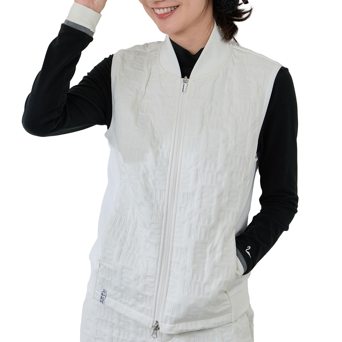 ジュン アンド ロペ　JUN & ROPE　ピンソニック中綿ベスト　レディス ピンソニック中綿ベスト レディス(ベスト)|JUN & ROPE(ジュン アンド