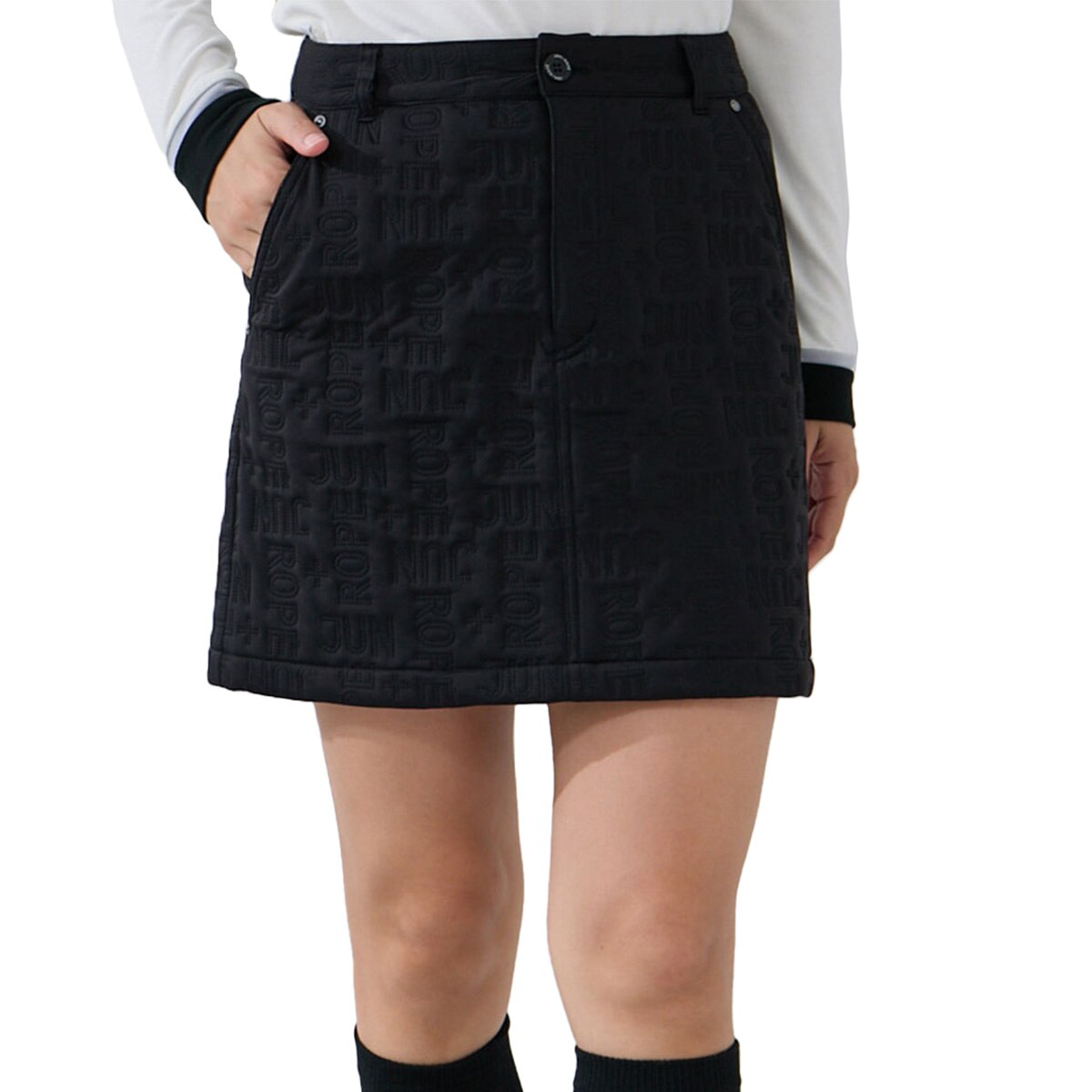 ピンソニック中綿Aラインスカート レディス(スカート)|JUN & ROPE